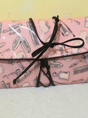 Victoria's Secret Oilcloth Travel Cosmetics/jewellery organizer